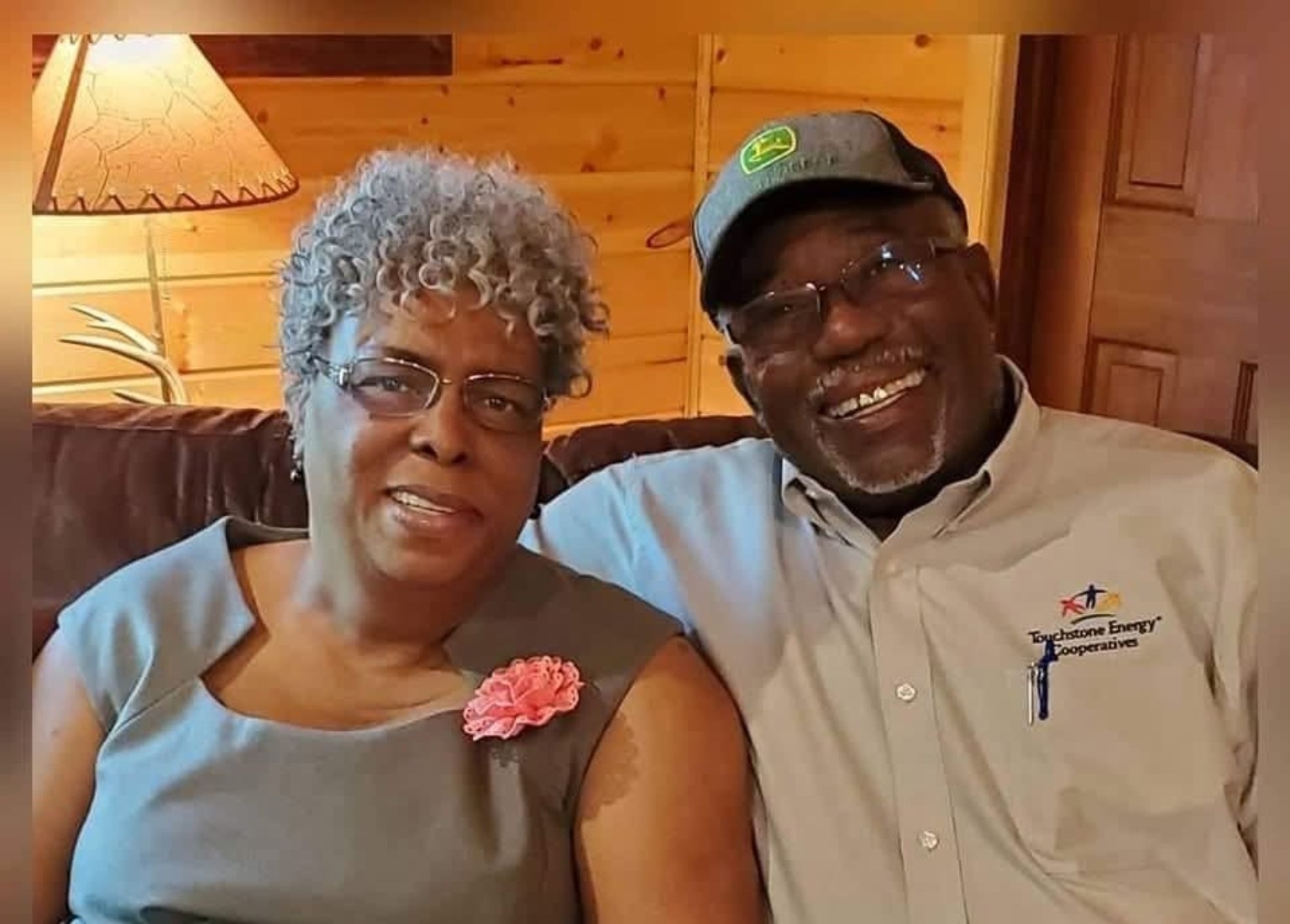 Patricia and Nathan Madison smiling together
